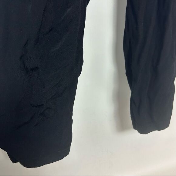 MONROW Women’s Black Button Tank Jumpsuit sz S - Picture 5 of 9